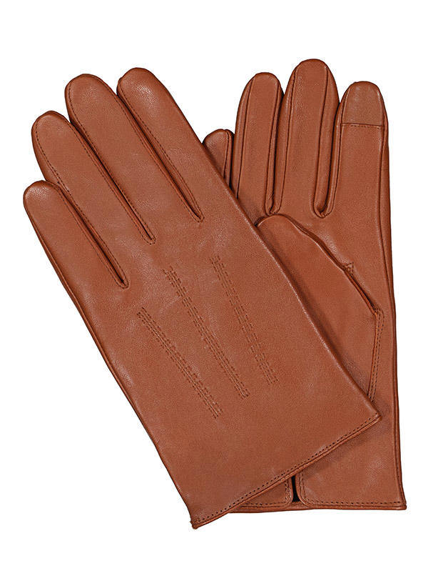 BOSS Black, Handschuhe, Lammleder, terracotta