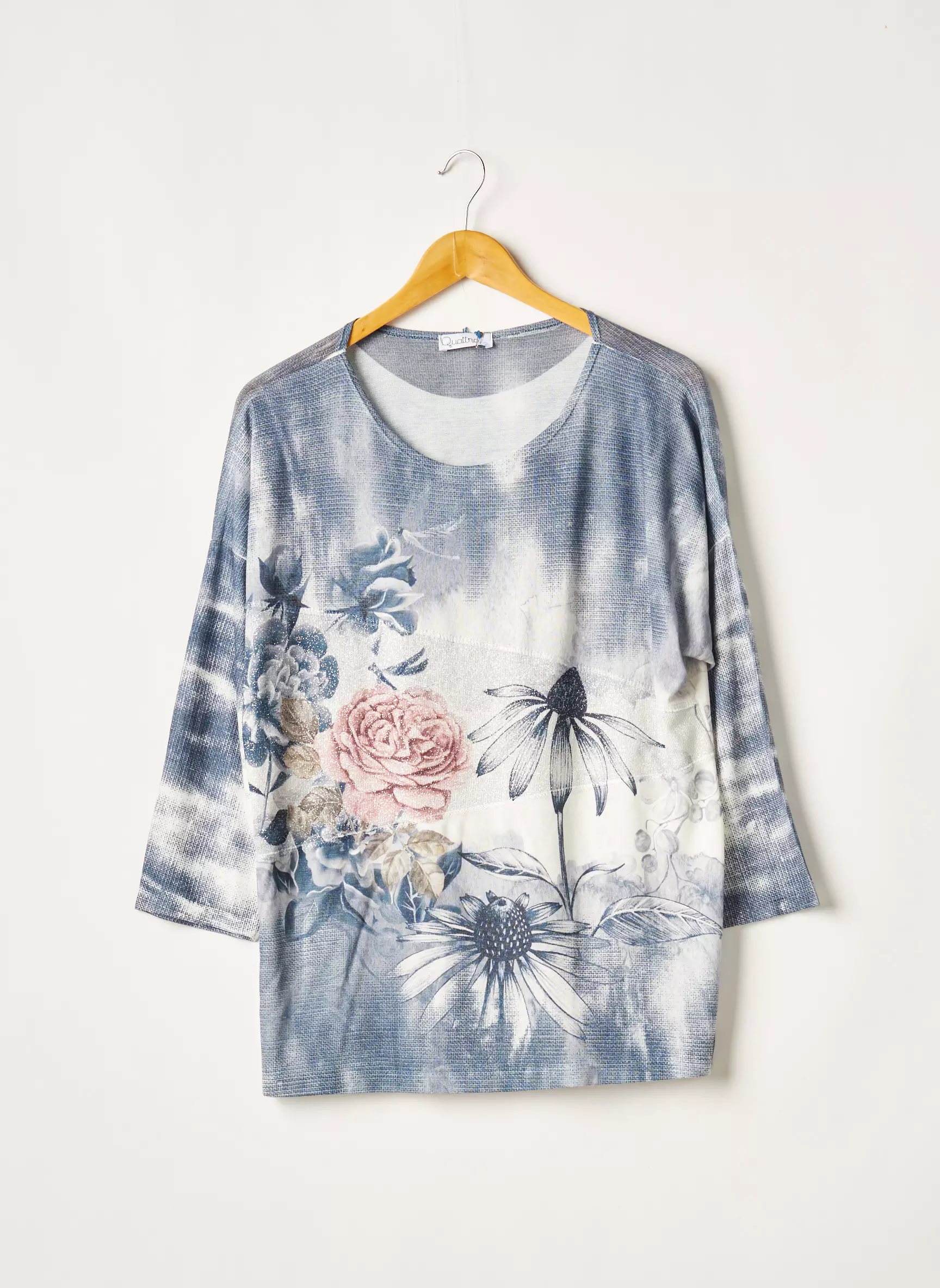 Quattro Tshirts Femme couleur bleu