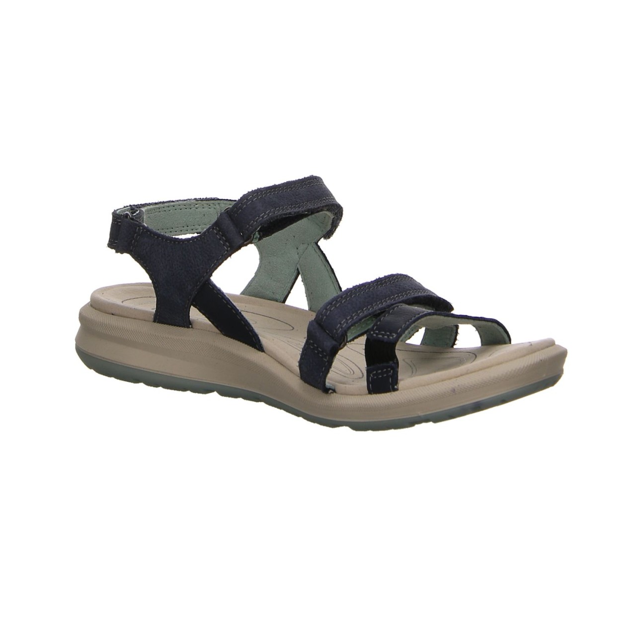 ECCO Komfort Sandalen blau