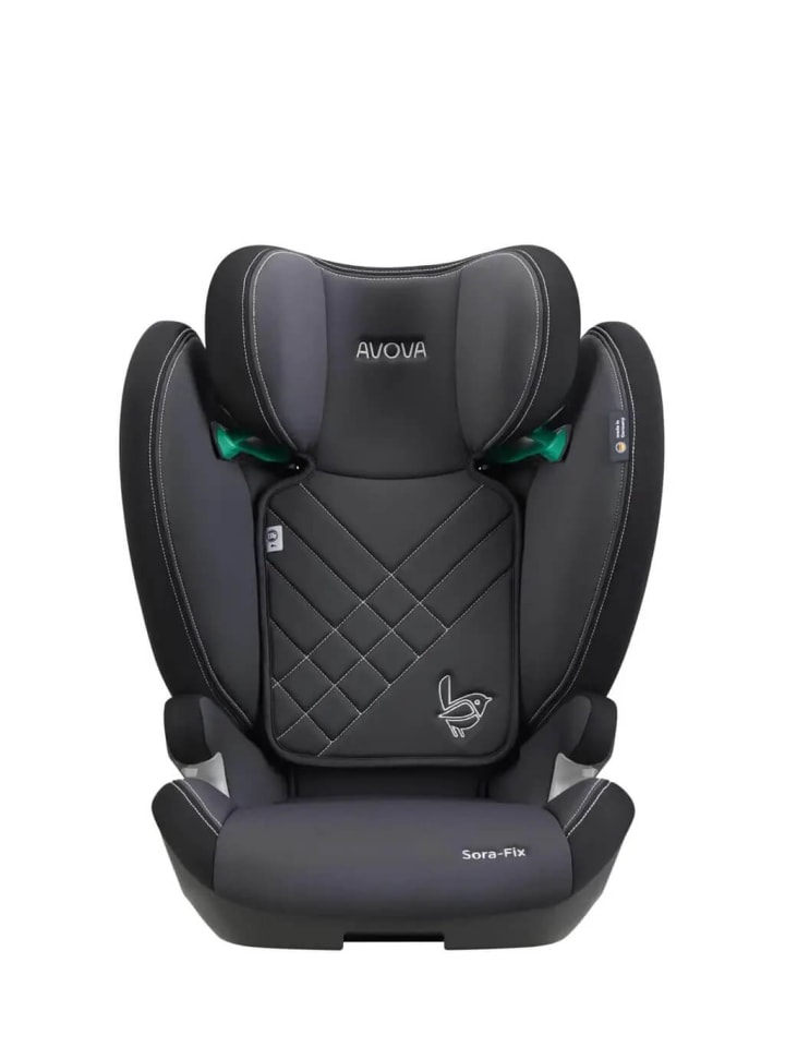 AVOVA Avova Sora-Fix Kindersitz 100 cm  - 150 cm / 4-12 Jahre - Farbe: Grey & Black günstig kaufen onesize