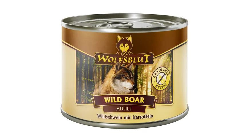 Wolfsblut Hundenassfutter Wild Boar Wildschwein & Kartoffel 200 g