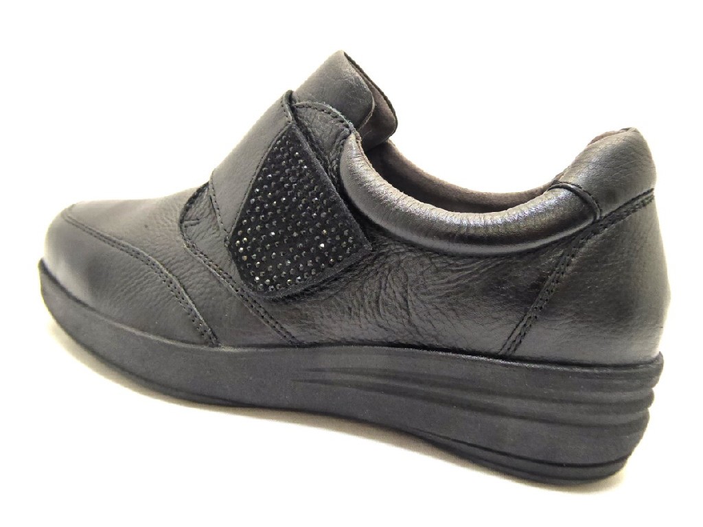 CAPRICE Komfort Slipper schwarz