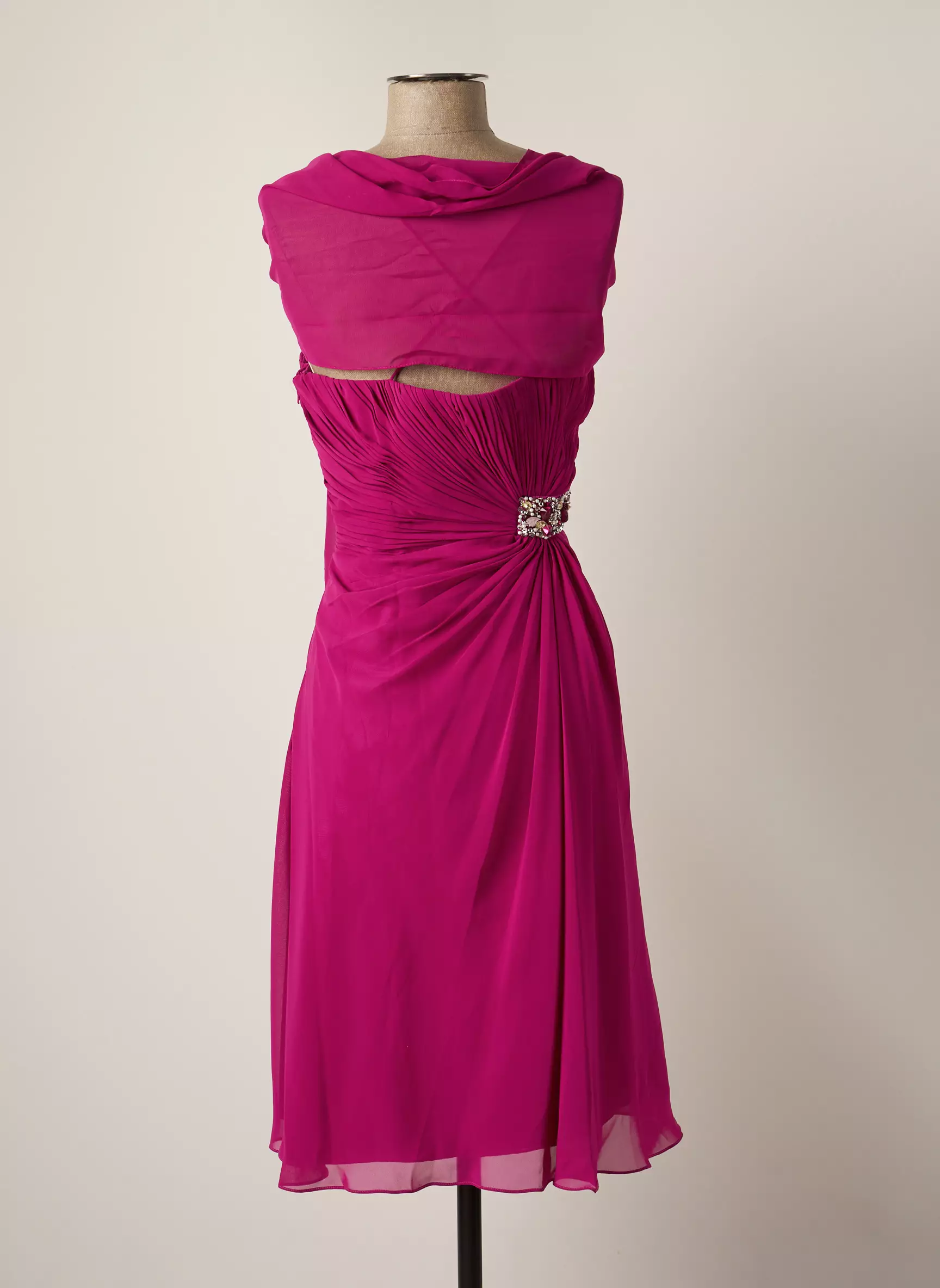Ellebeline Robes Mi Longues Femme couleur violet