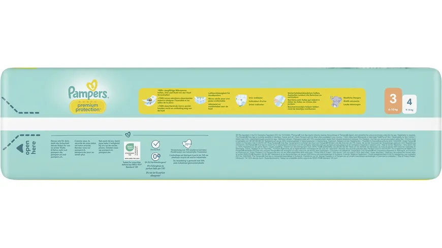 Pampers premium protection Windeln Big Pack