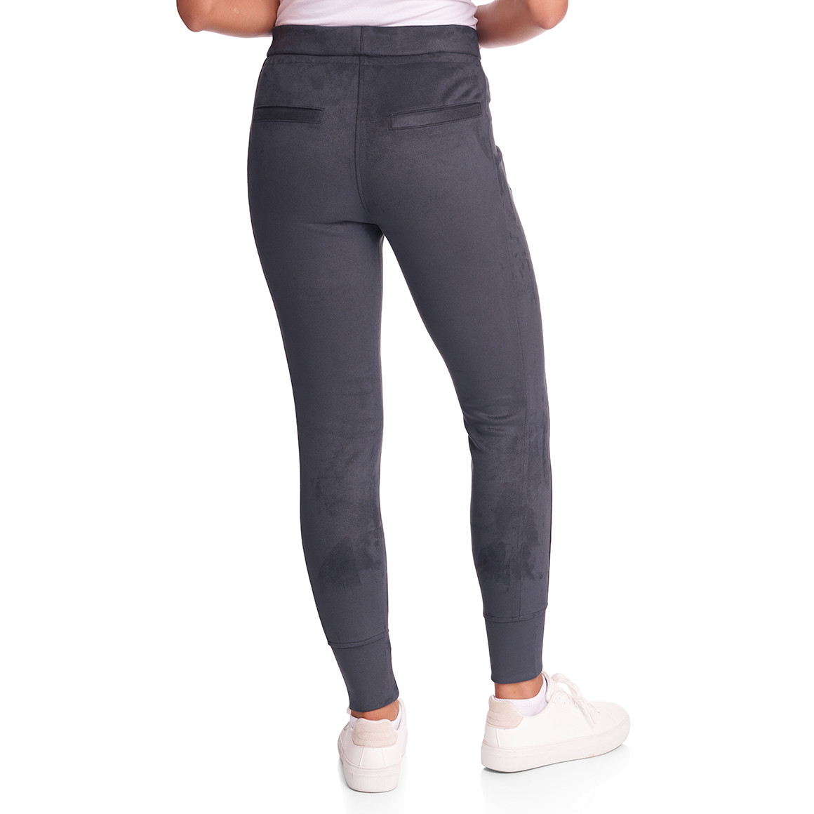 Damen Jogpants in Veloursoptik