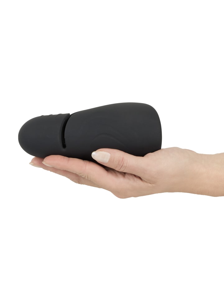 Rebel Masturbator Masturbator with 2 Functions in schwarz günstig kaufen 15 cm