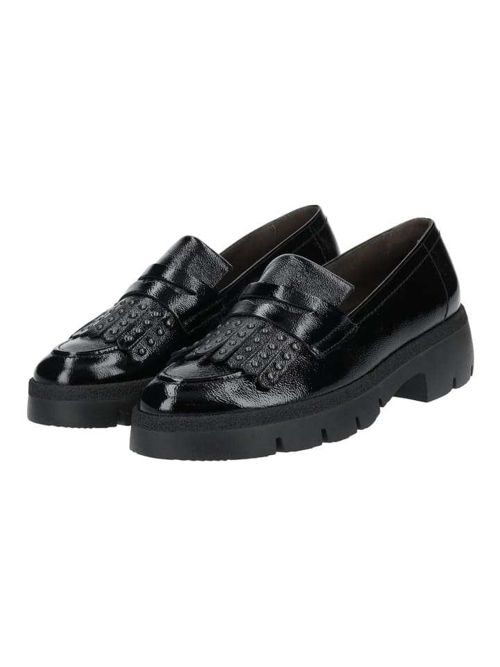 Paul Green Slipper in Schwarz Lack günstig kaufen