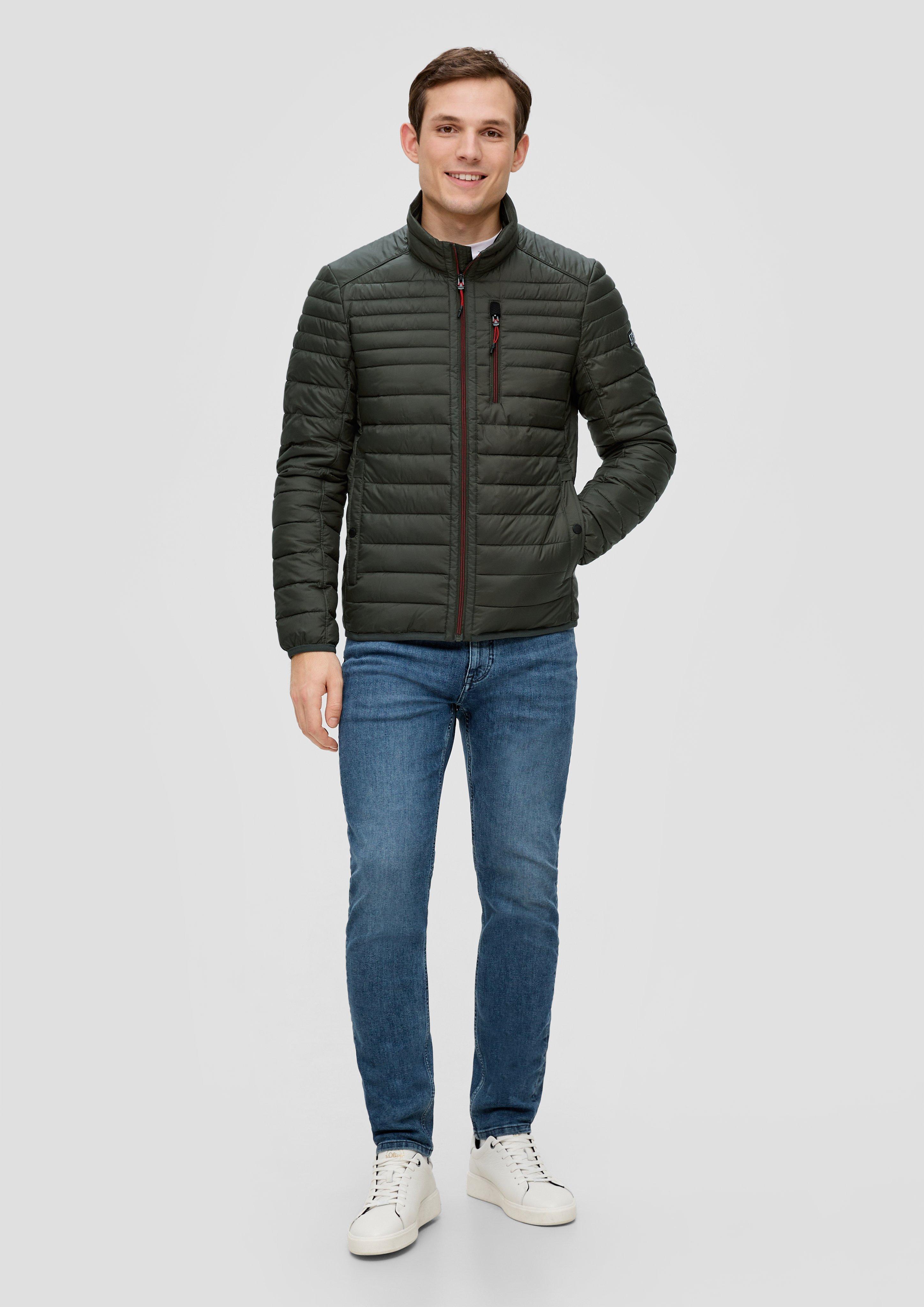Gesteppte Outdoor-Jacke mit Stehkragen  2140528-7940