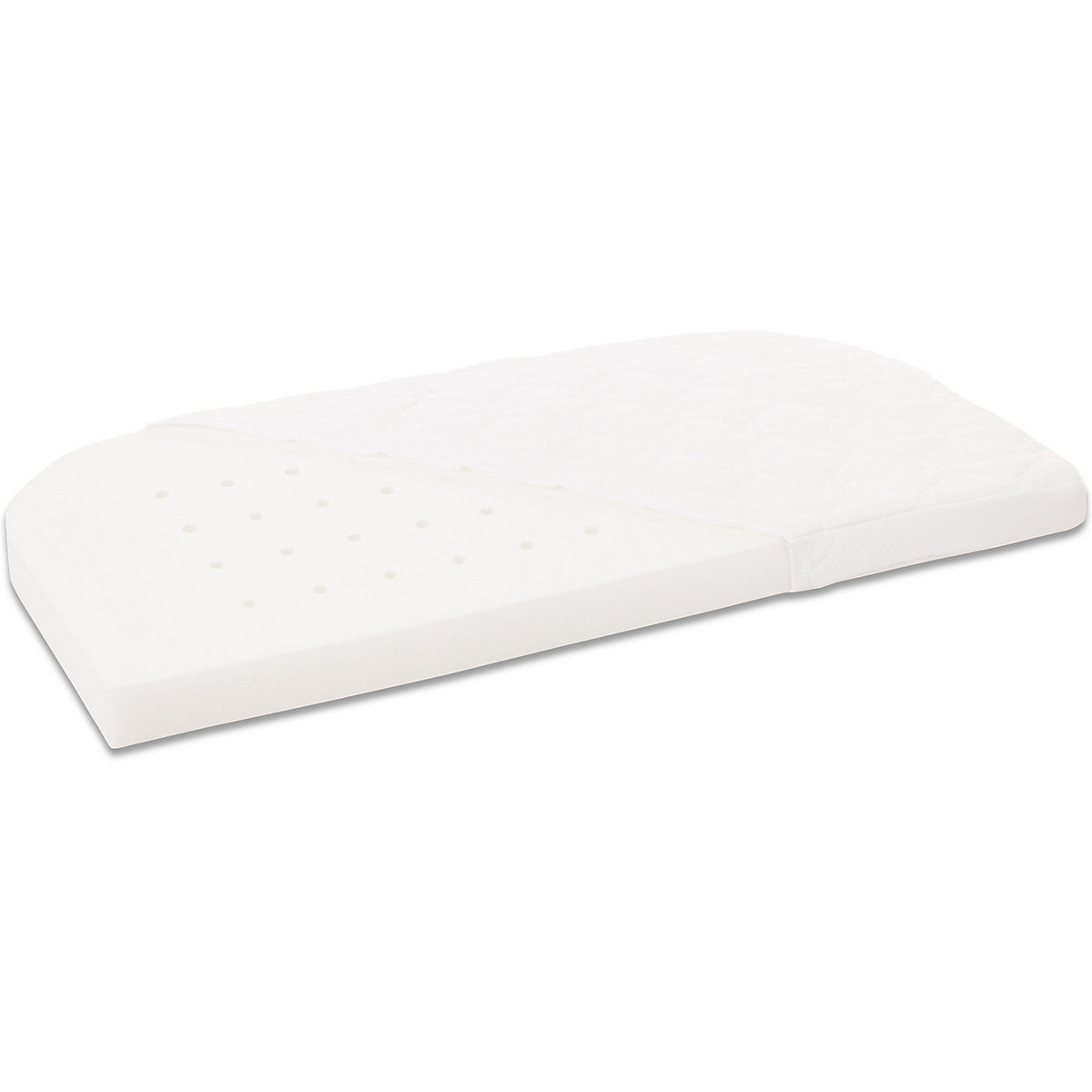 Matratze Classic Fresh für babybay Maxi und Boxspring, weiß