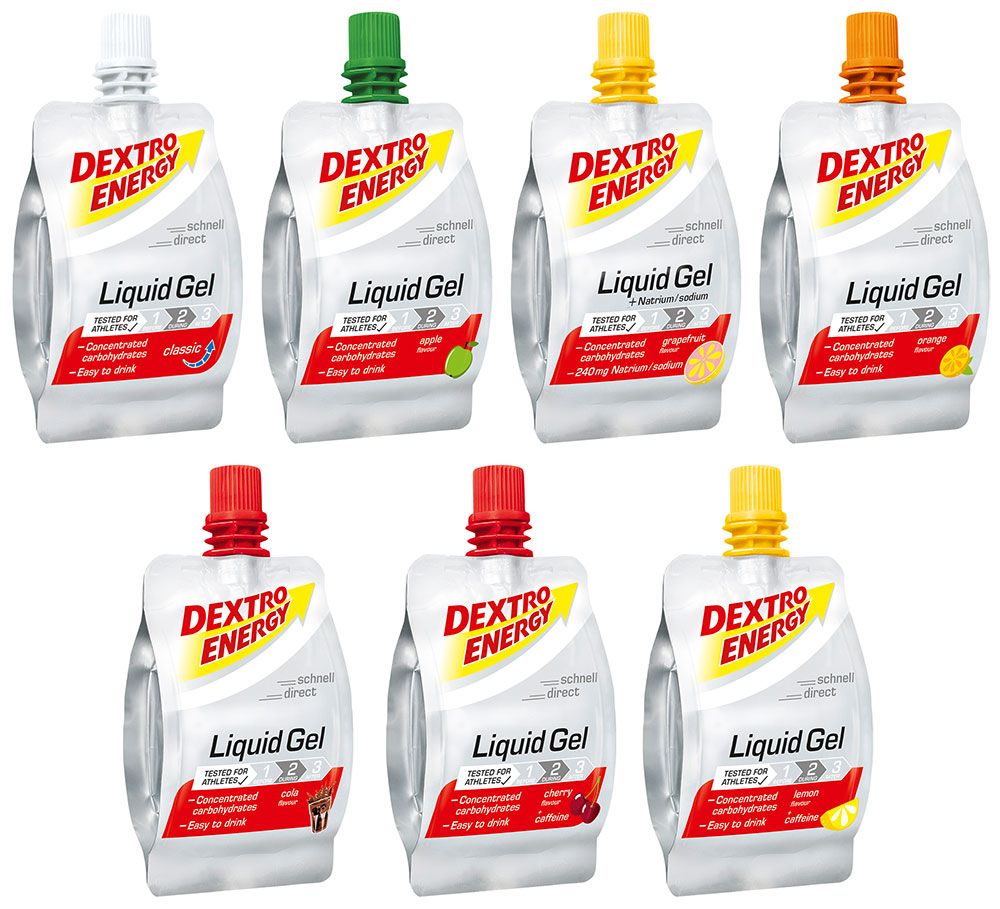 Dextro Energy Liquid Gel Testpaket 7x60ml kaufen | Bike-Discount