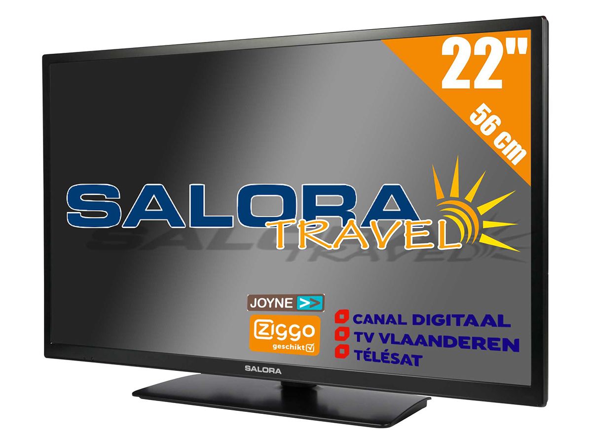 Salora LED-TV mit eingebautem Triple-Tuner