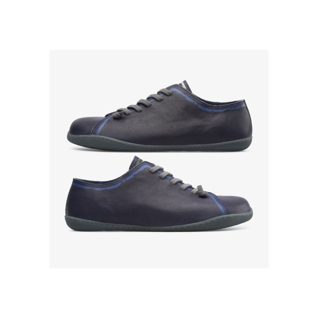 Camper Peu Twins Blau (K100715-002) Barfuß-Halbschuhe
