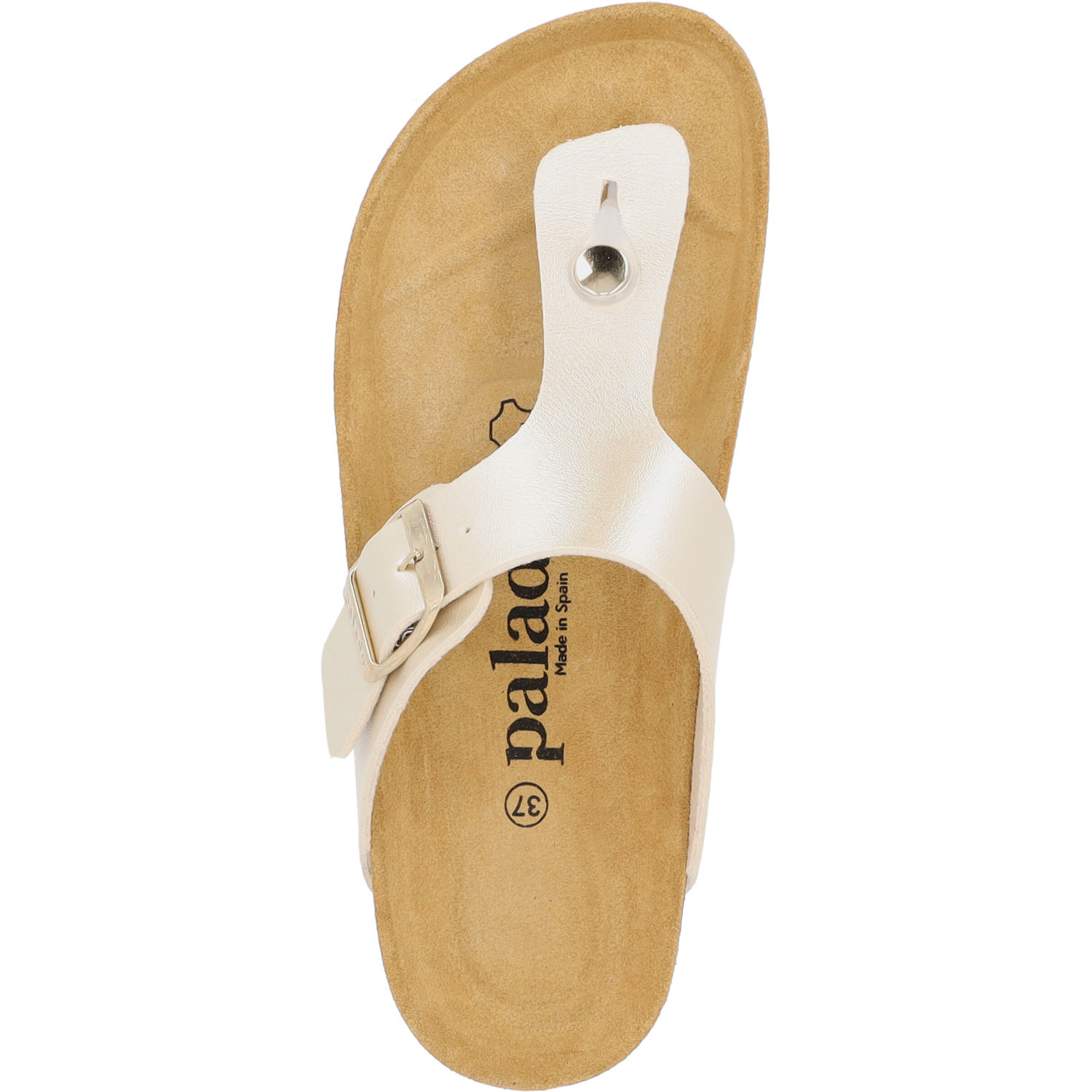 Palado Kos PL Metallic, Zehentrenner, Damen, Gold