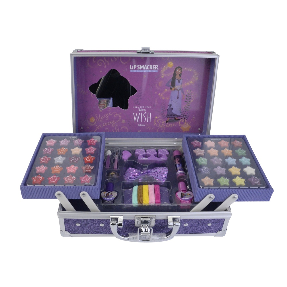 Disney Wish Makeup Traincase Coffret de maquillage pour enfants