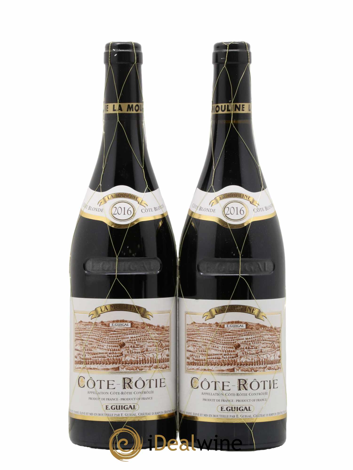 Côte-Rôtie La Mouline Guigal  2016 - Lot de 2 Bouteilles