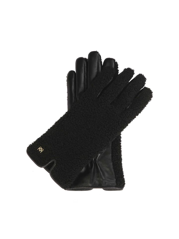 Kazar Handschuhe (Echt-Leder) in Schwarz günstig kaufen