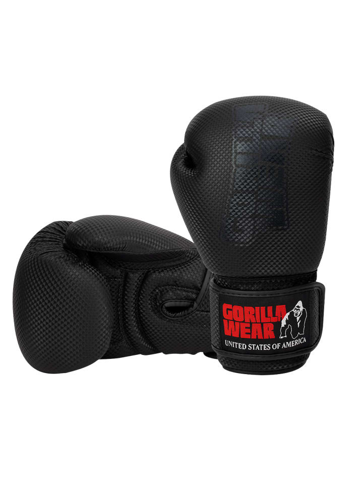 Gorilla Wear Boxhandschuhe - Montello - Schwarz günstig kaufen