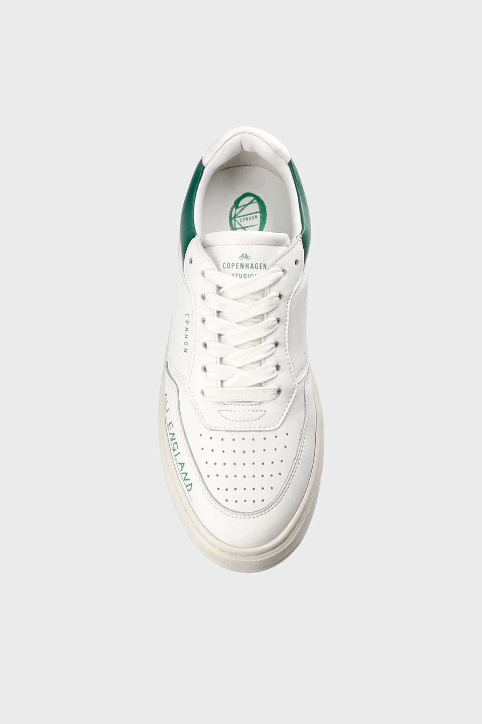 CPH LONDON - leather - white/green