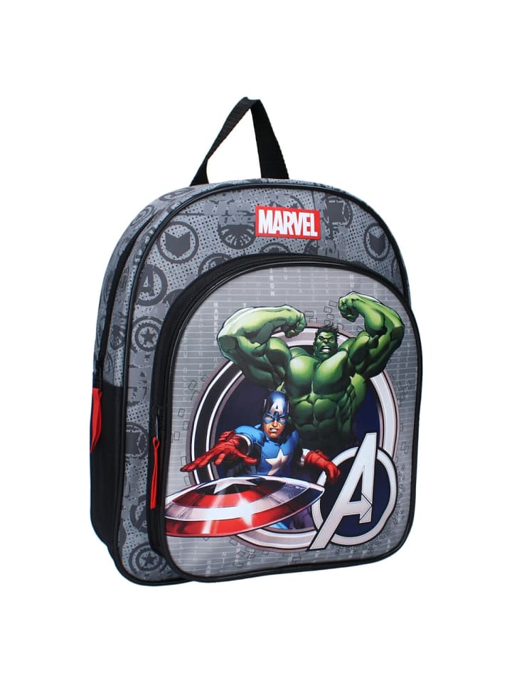 Marvel Marvel Freizeitrucksack Tasche Perfekt für Sport, Schule & Abenteuer in Schwarz günstig kaufen 30 cm