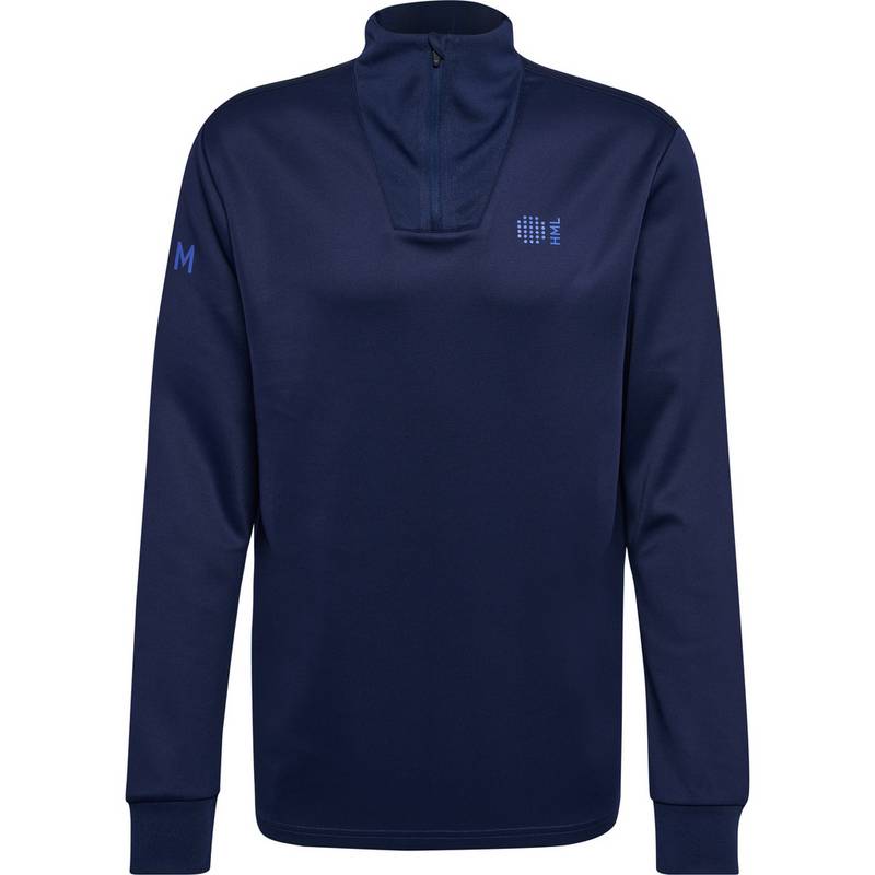 hummel hmlCOURT HALF ZIP L/S Sweatshirt Herren