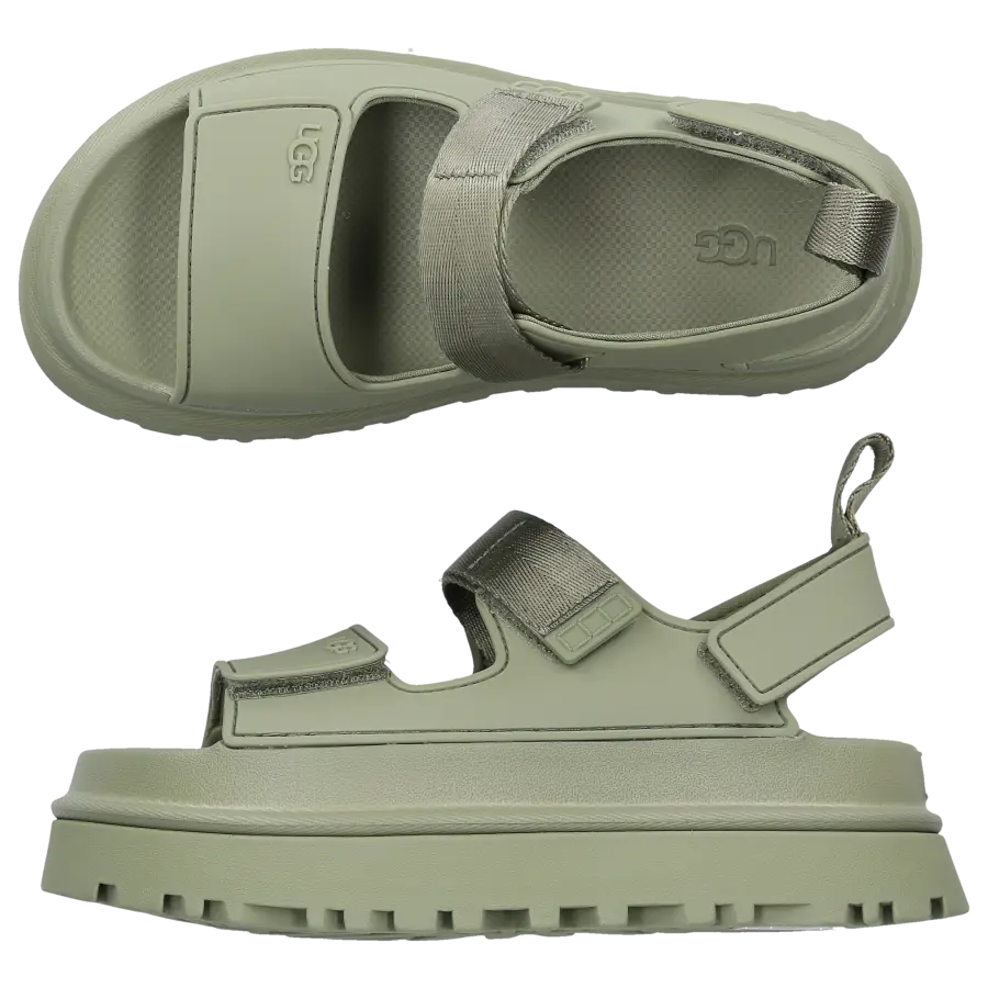 UGG - Plateausandalen GOLDENGLOW TPU - oliv