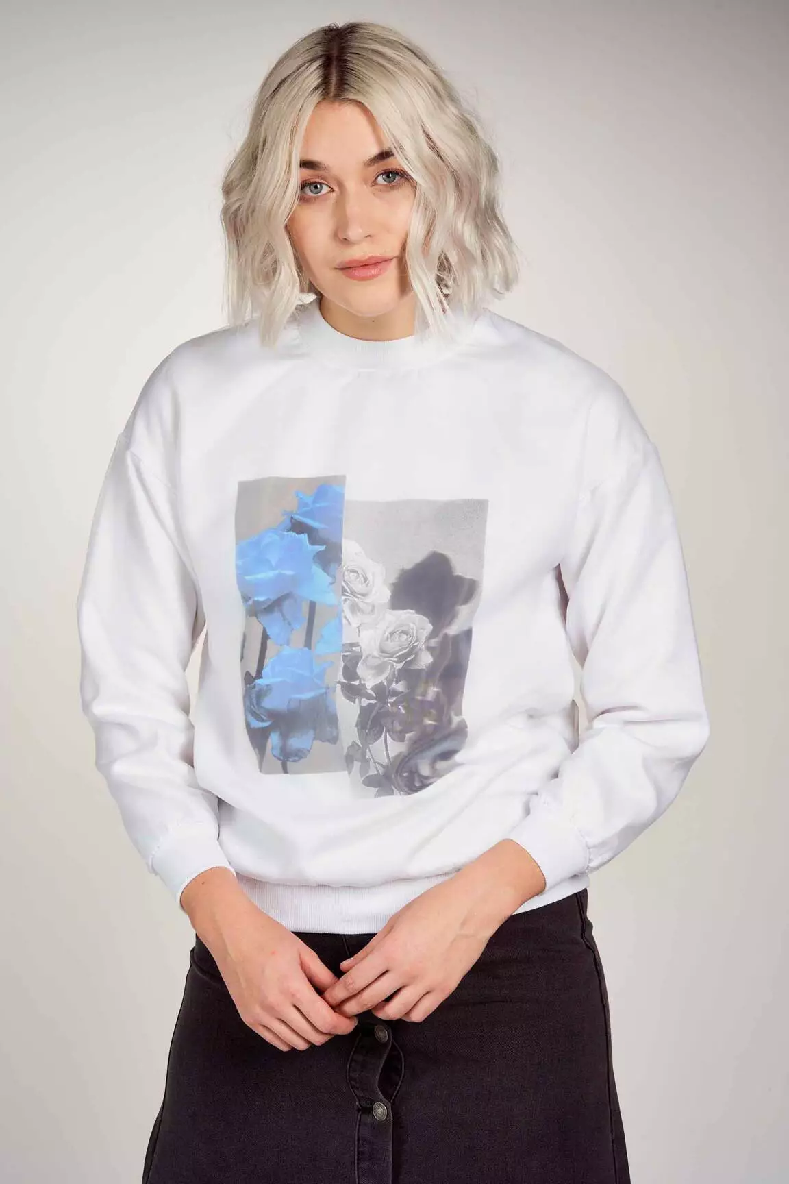 Tally Weijl Sweats Femme couleur blanc