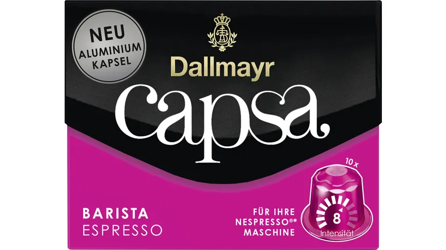 Dallmayr Capsa Kaffeekapseln Espresso Barista 56 g