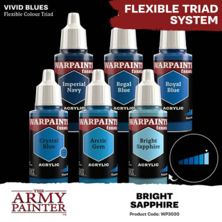 The Army Painter: Warpaints Fanatic - Crystal Blue (18ml)