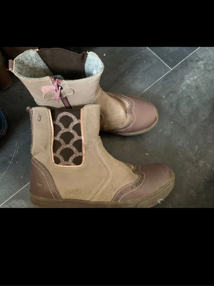 lamino Leder-Chelsea-Boots in Mauve günstig kaufen 33