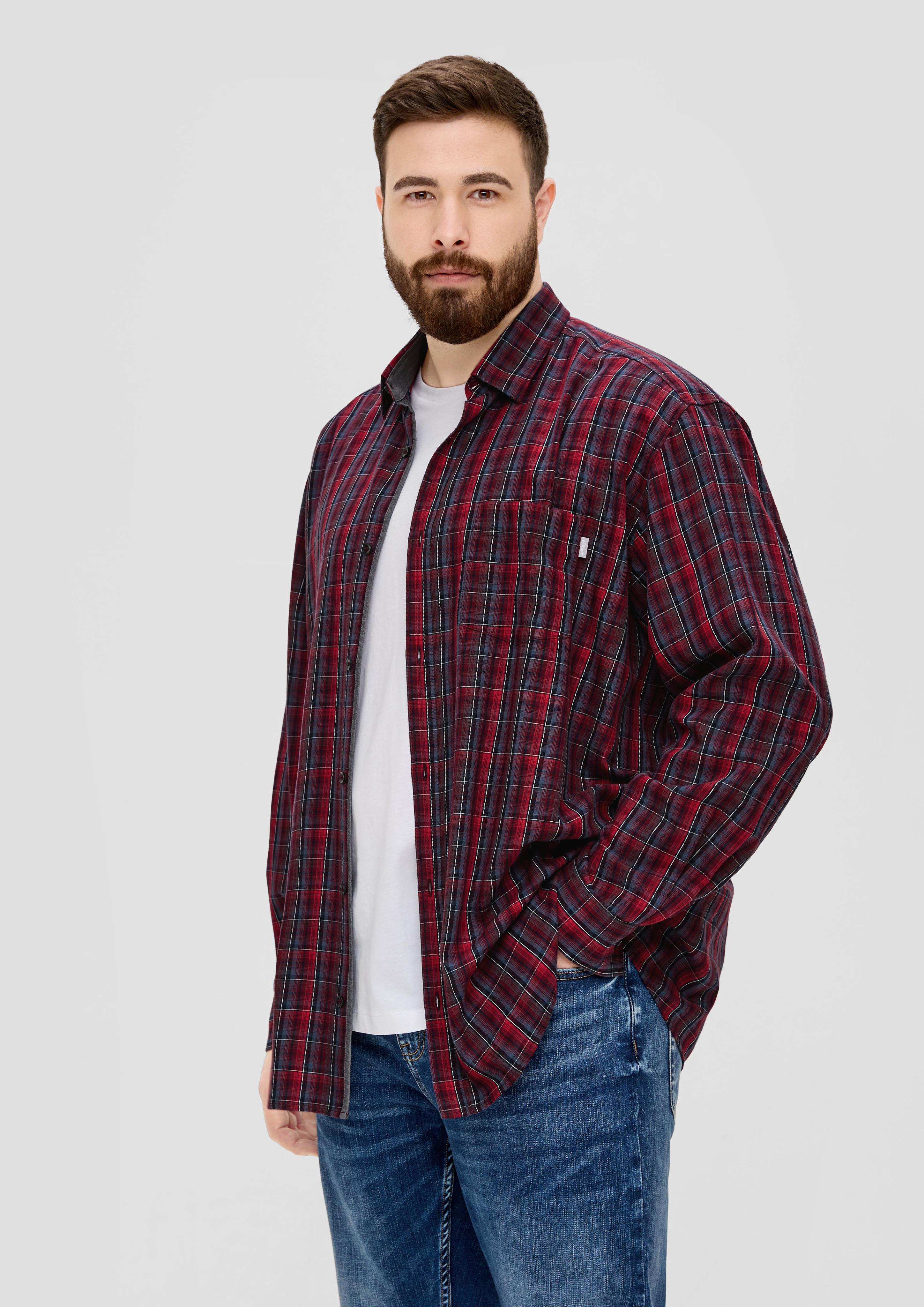 Regular: Twill-Hemd aus Lyocellmix  2143240-31N2
