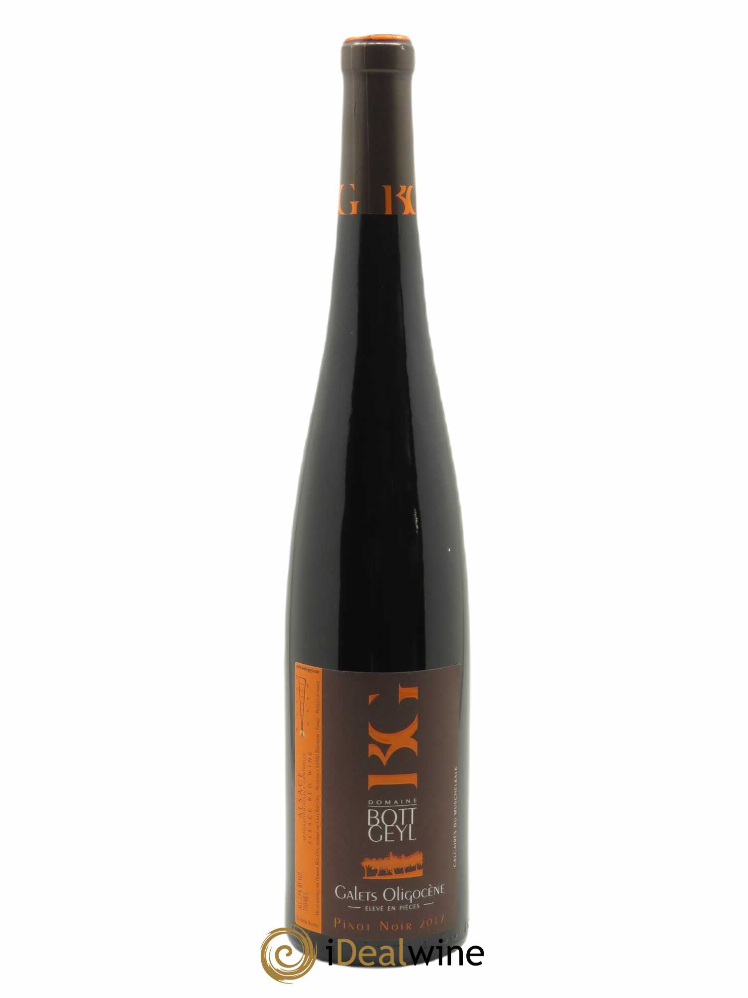 Alsace Pinot Noir Galets Oligocène Bott-Geyl (Domaine)  2017 - Lot de 1 Bouteille
