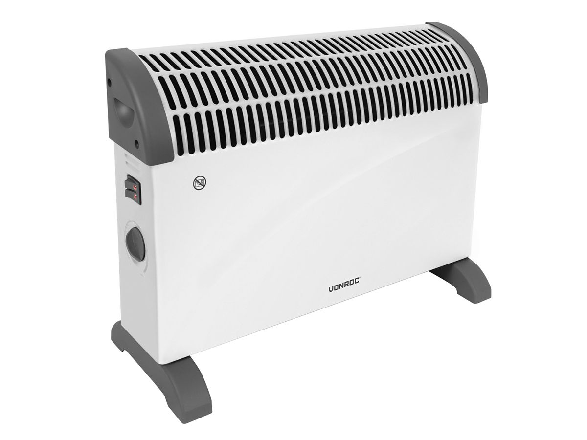 VONROC 2000 Watt Konvektor Heizung