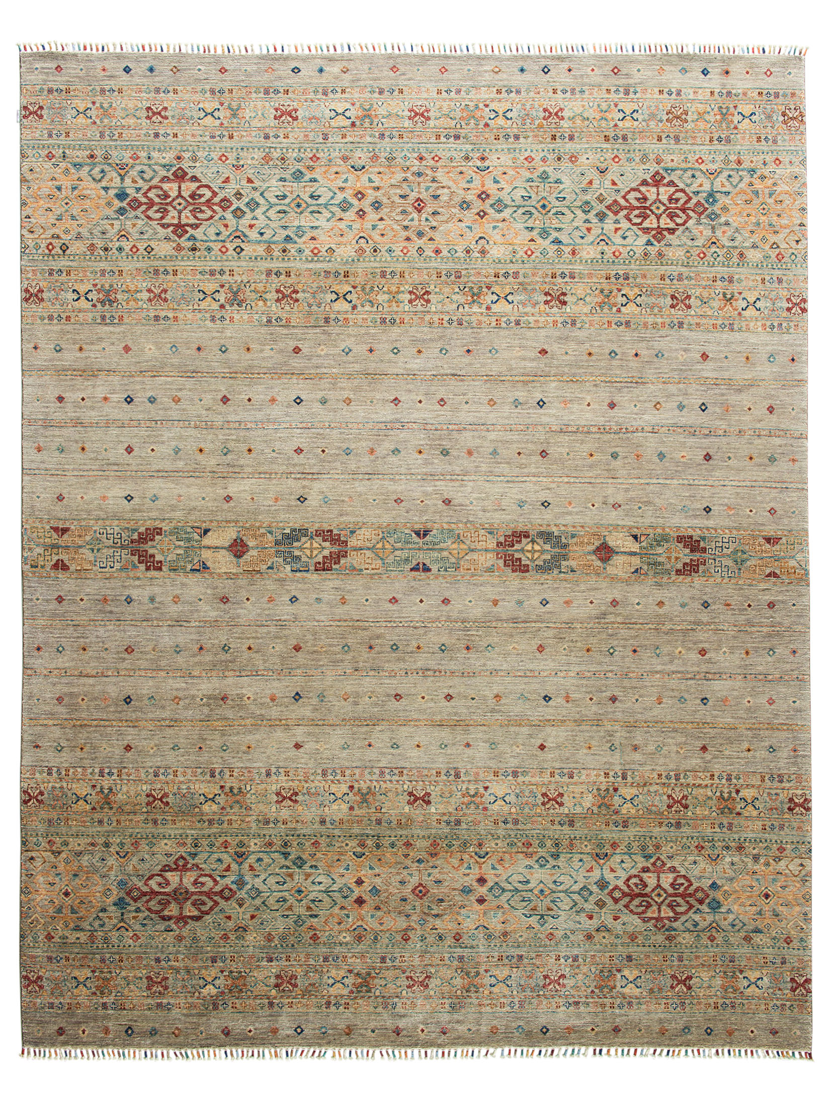 Chobi Schal ca. 244 x 306 cm, Unikat / Einzelstück