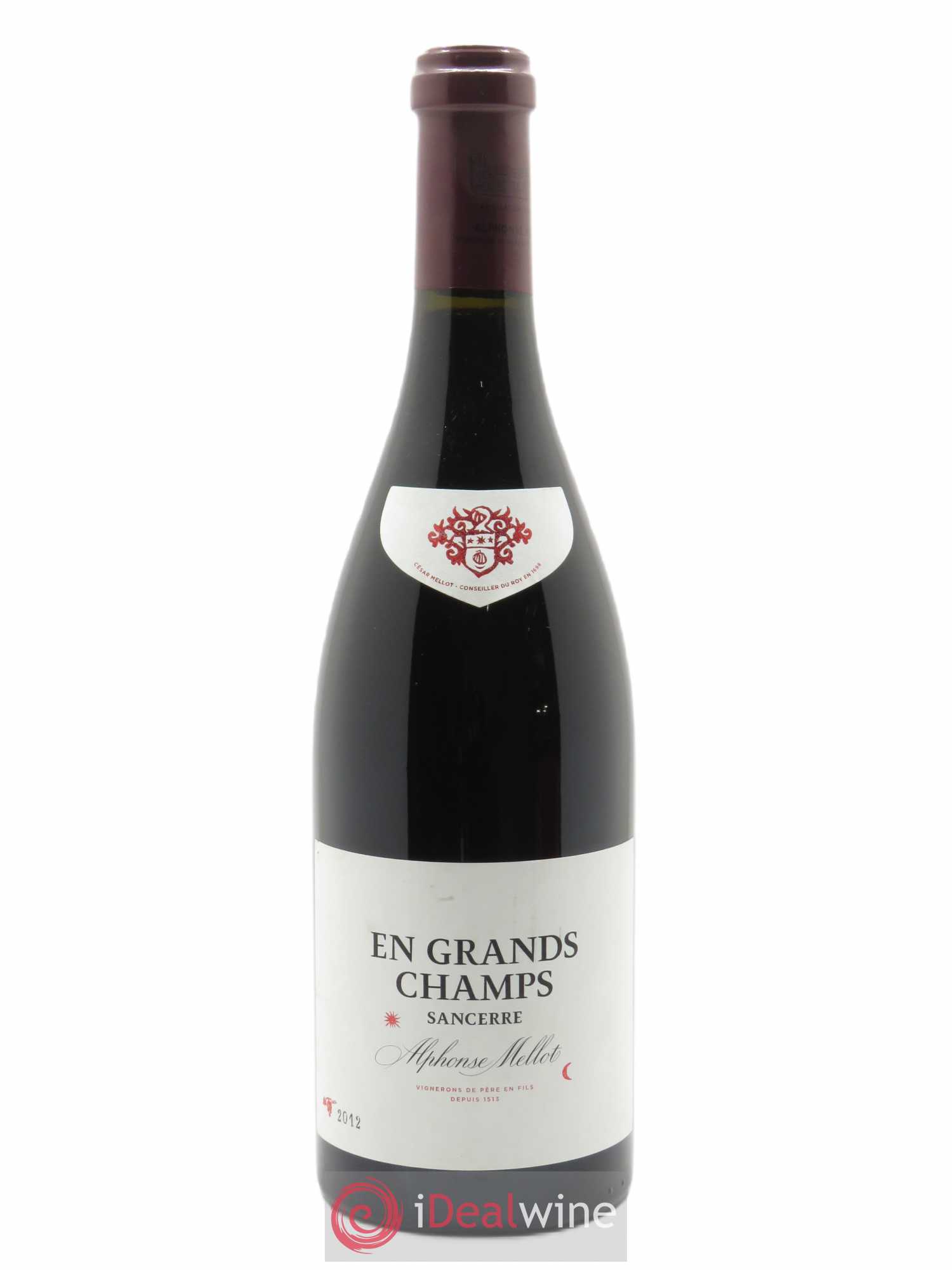 Sancerre En Grands Champs Alphonse Mellot  2012 - Lot de 1 Bouteille
