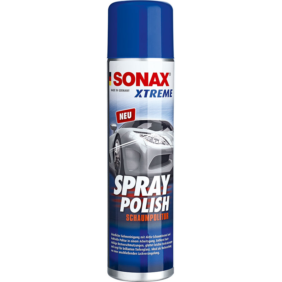 SONAX 02413000 XTREME SprayPolish Schaumpolitur, 320 ml - ATU