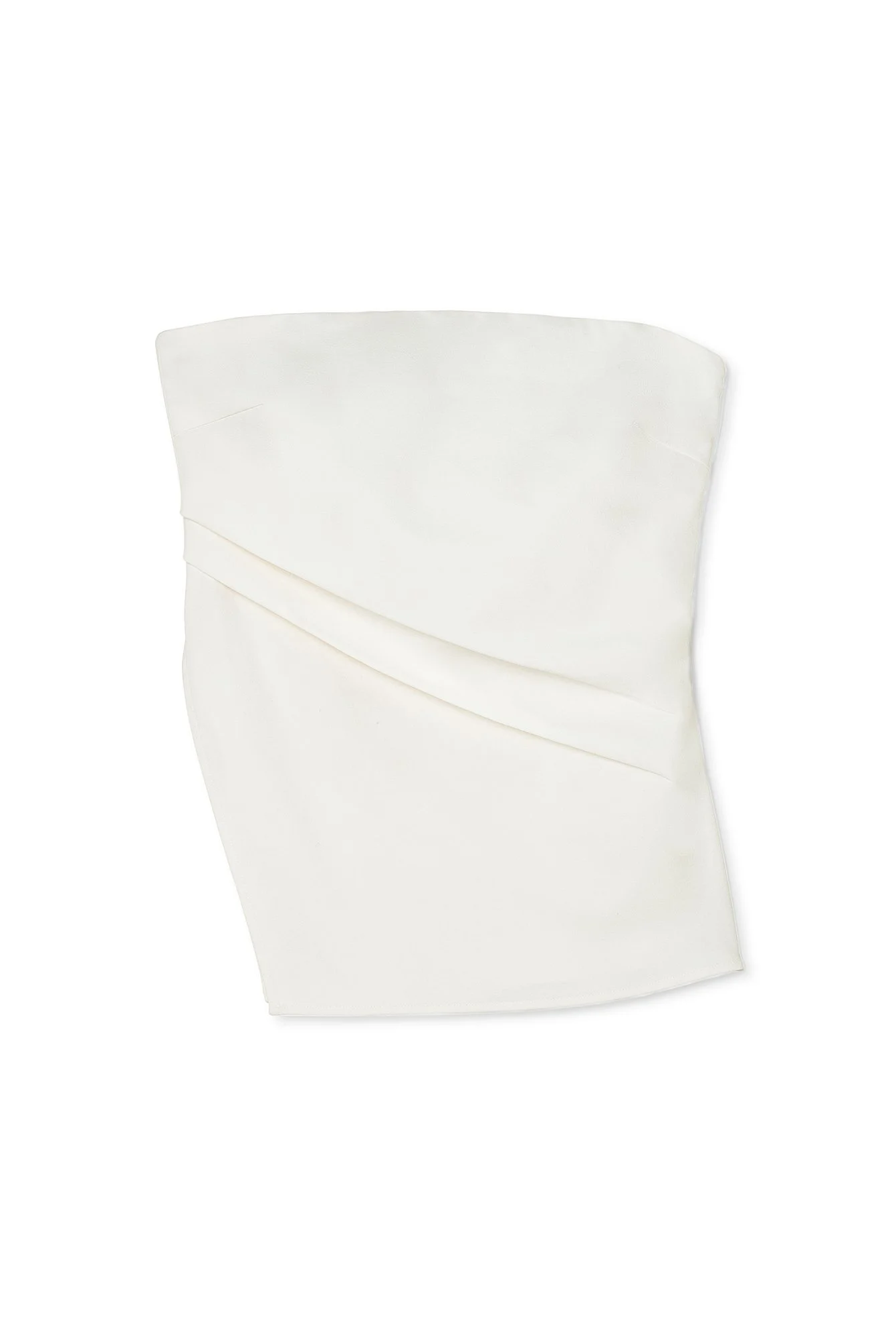 Asymmetrisches Bandeau-Oberteil