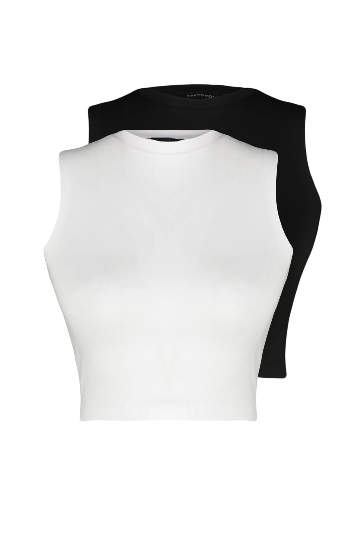 Trendyol Collection  Unterhemd - Schwarz - Slim Fit