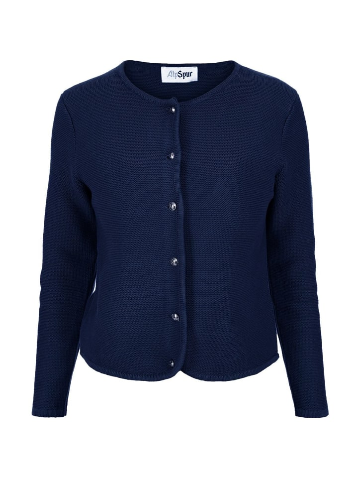 AlpSpur Strickjacke LINA in dunkelblau günstig kaufen