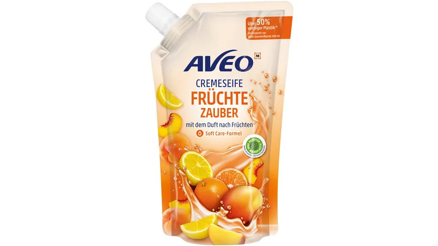 AVEO Cremeseife Nachfüllbeutel Früchtezauber 750 ml