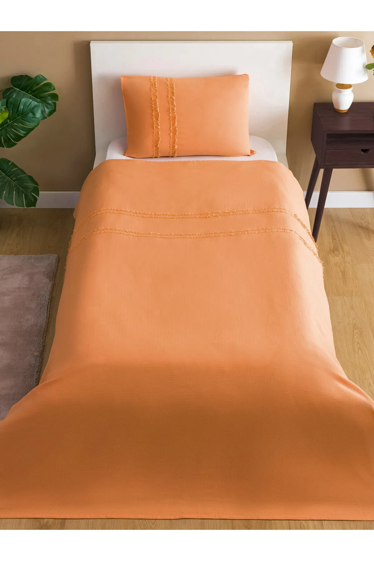 LC Waikiki  Einfarbiges Einzel-Piqué-Set aus Baumwolle