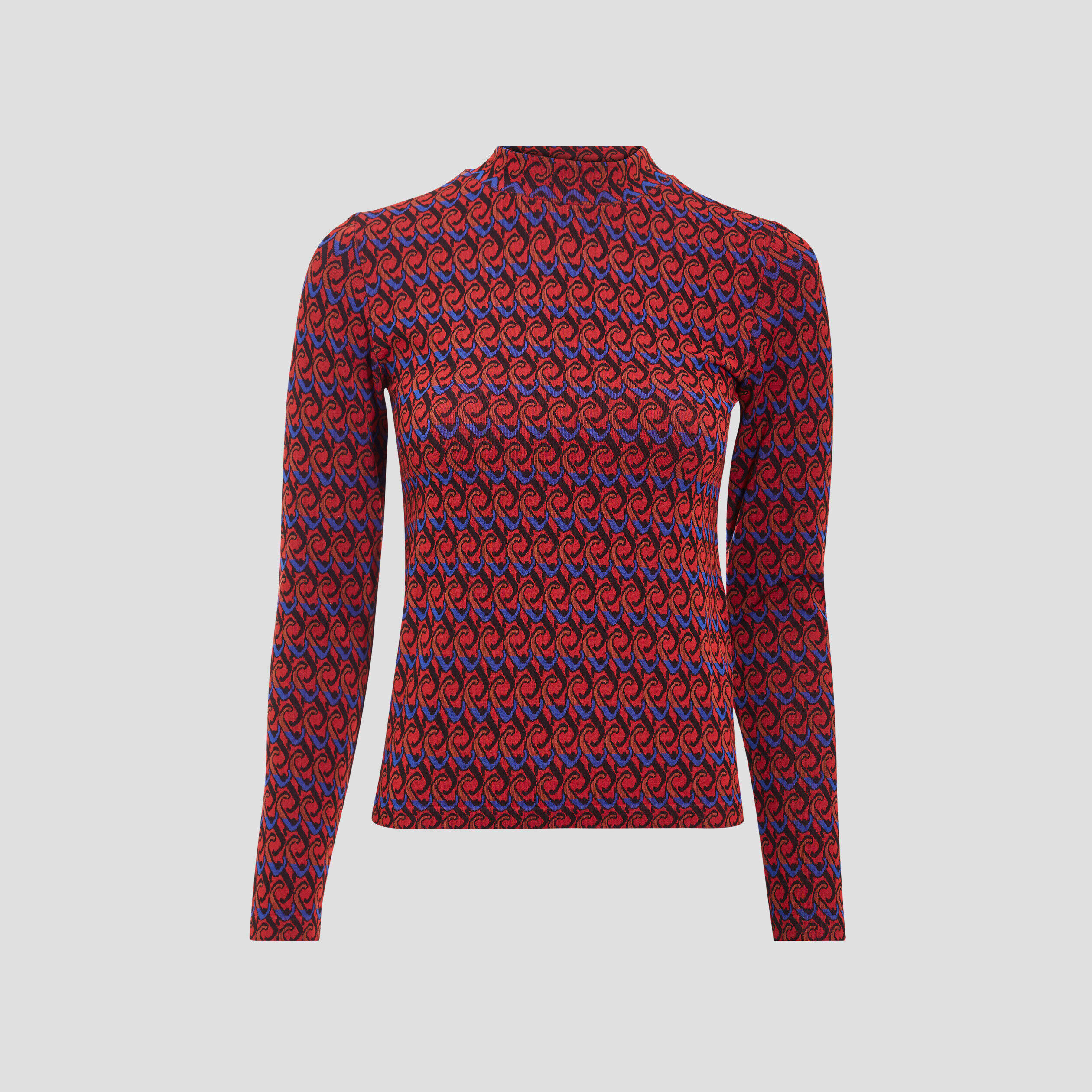 T-shirt manches longues rouge femme | Cache Cache
