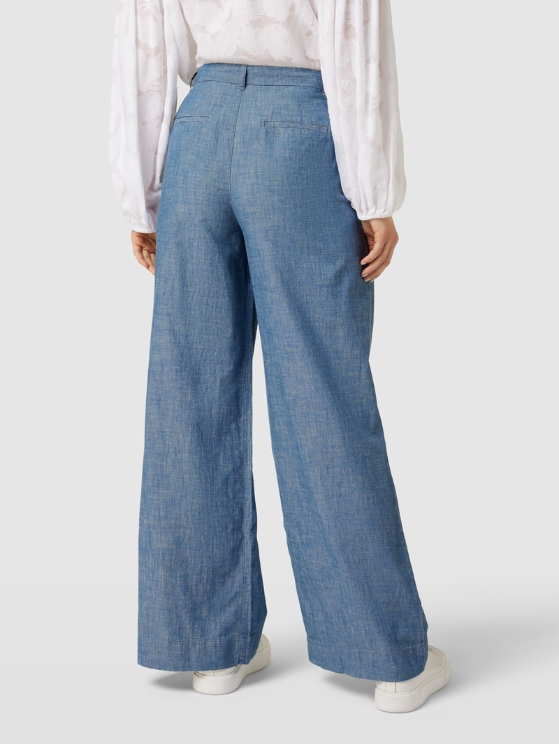 Hose aus Baumwolle in Denim-Optik Modell 'JOIREYDA' in jeans