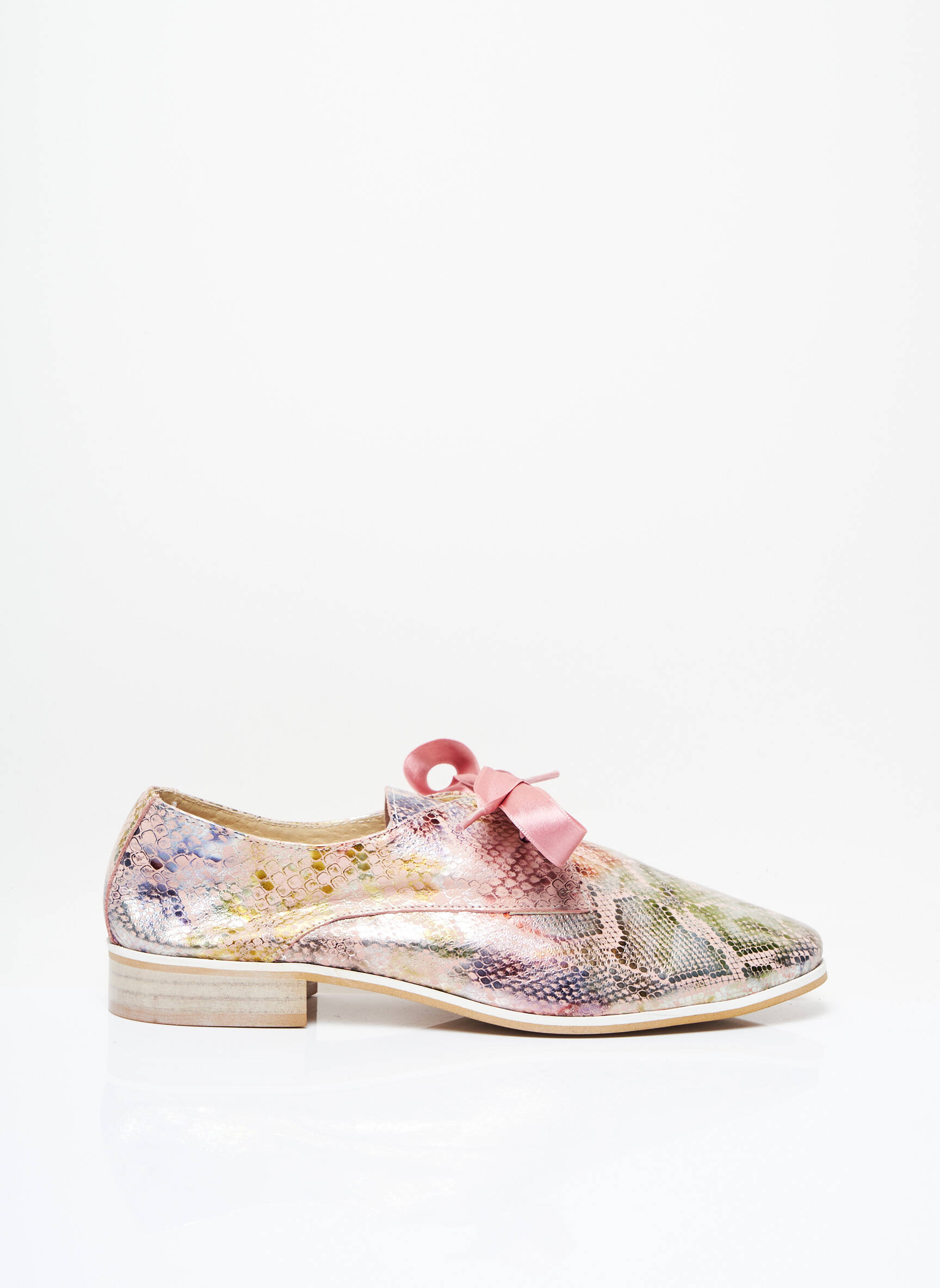Folie S Derby Femme couleur rose