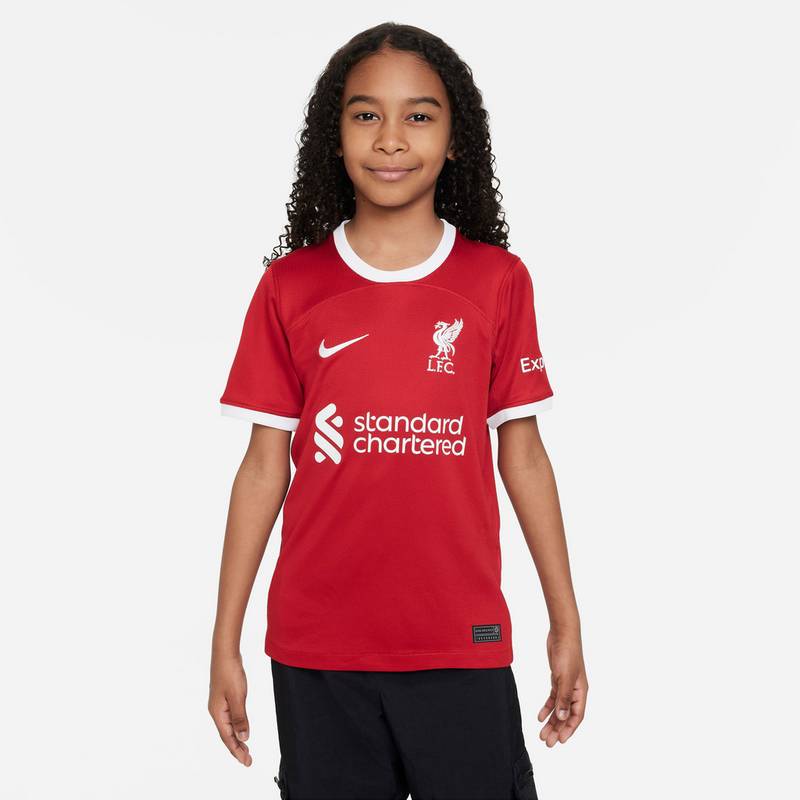 Nike FC Liverpool 23-24 Heim Teamtrikot Kinder