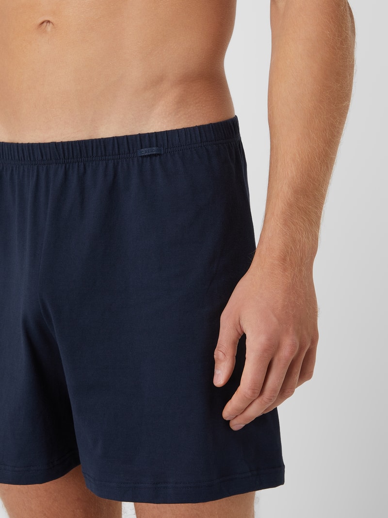 Boxershorts im 2er-Pack in marineblau