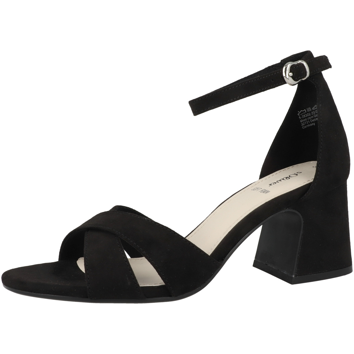 s.Oliver 5-28302-20 Sandaletten schwarz