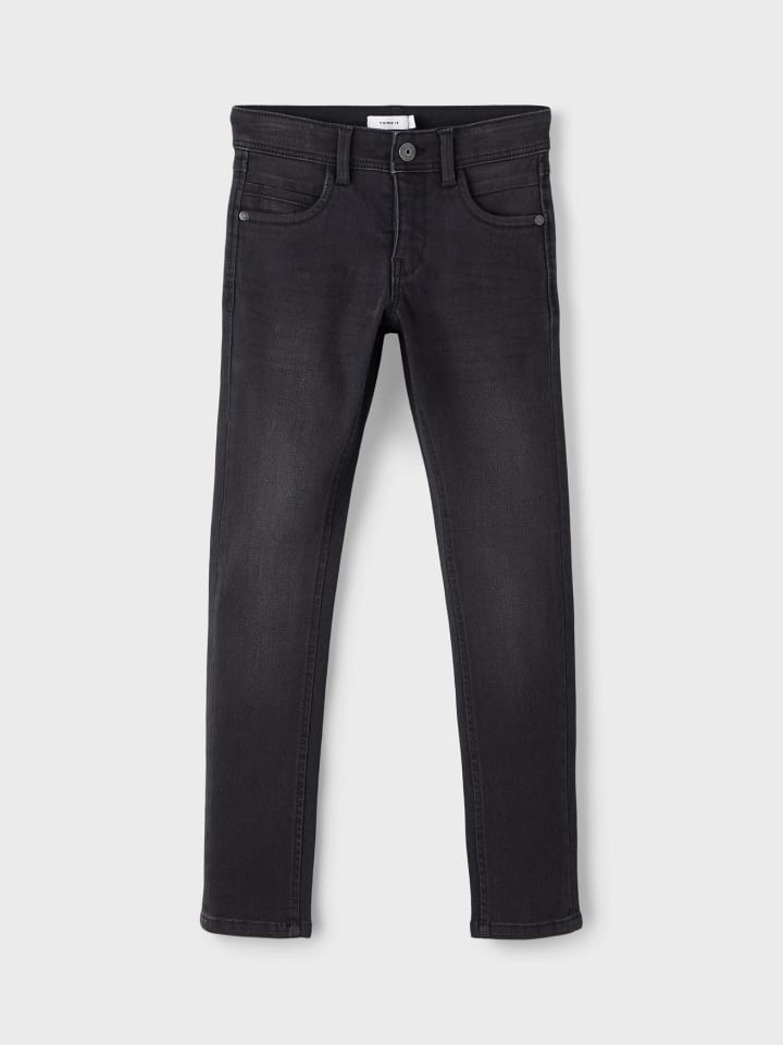 name it Slim Fit Denim Jeans NKMSILAS in Schwarz günstig kaufen