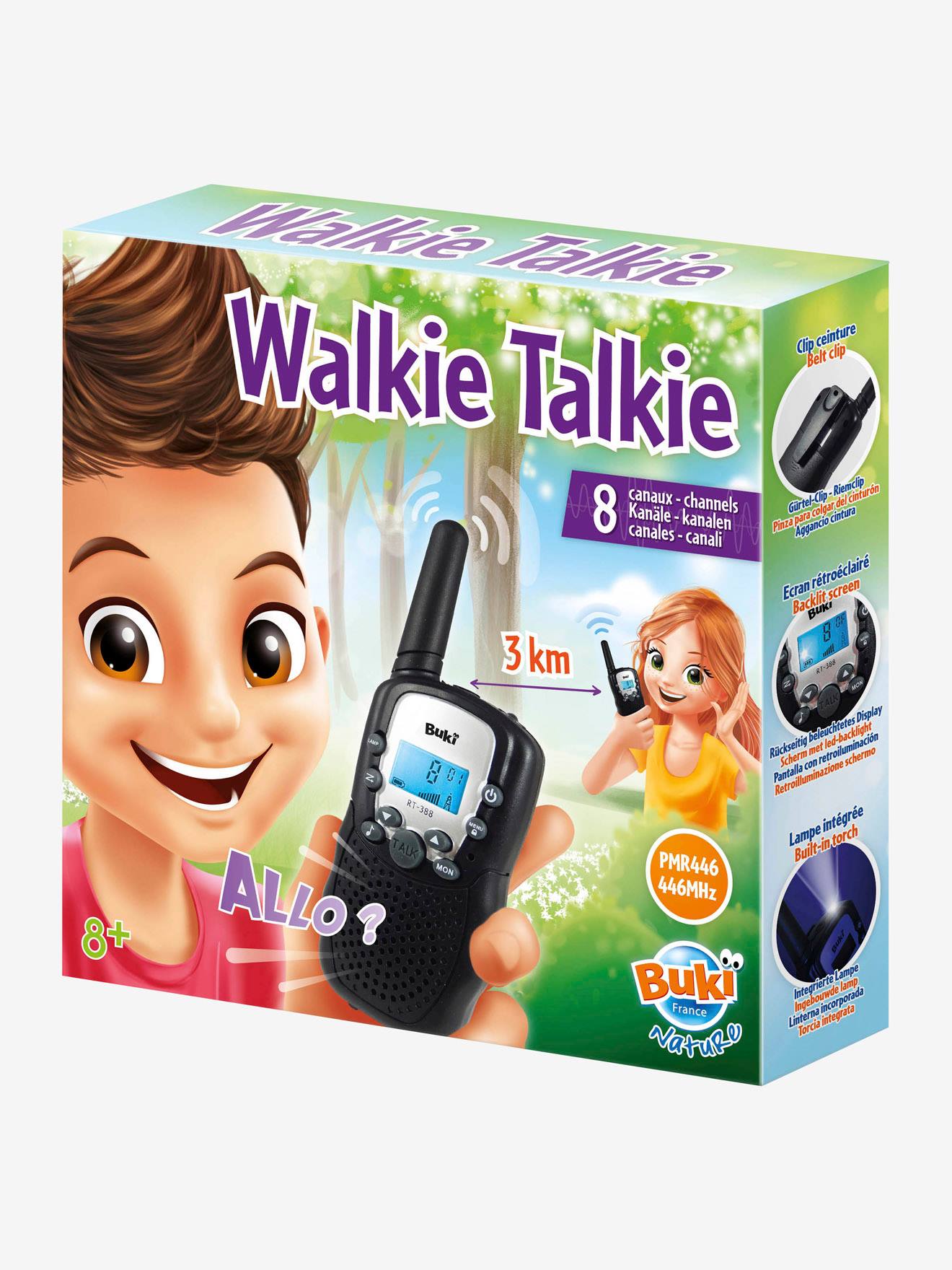Talkie Walkie BUKI noir