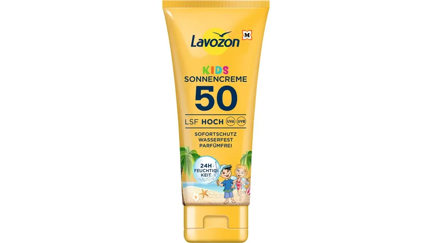 LAVOZON KIDS Sonnencreme LSF 50 100 ml