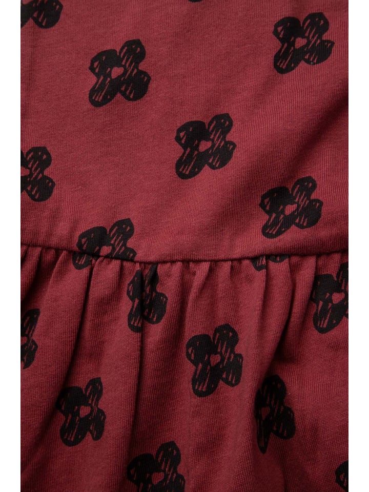 MOKIDA Kleid mit langen Ärmeln in dunkelrot günstig kaufen